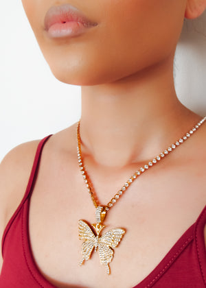 Lulu Butterfly Necklace